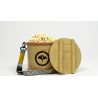 Themed popcorn bucket and cups