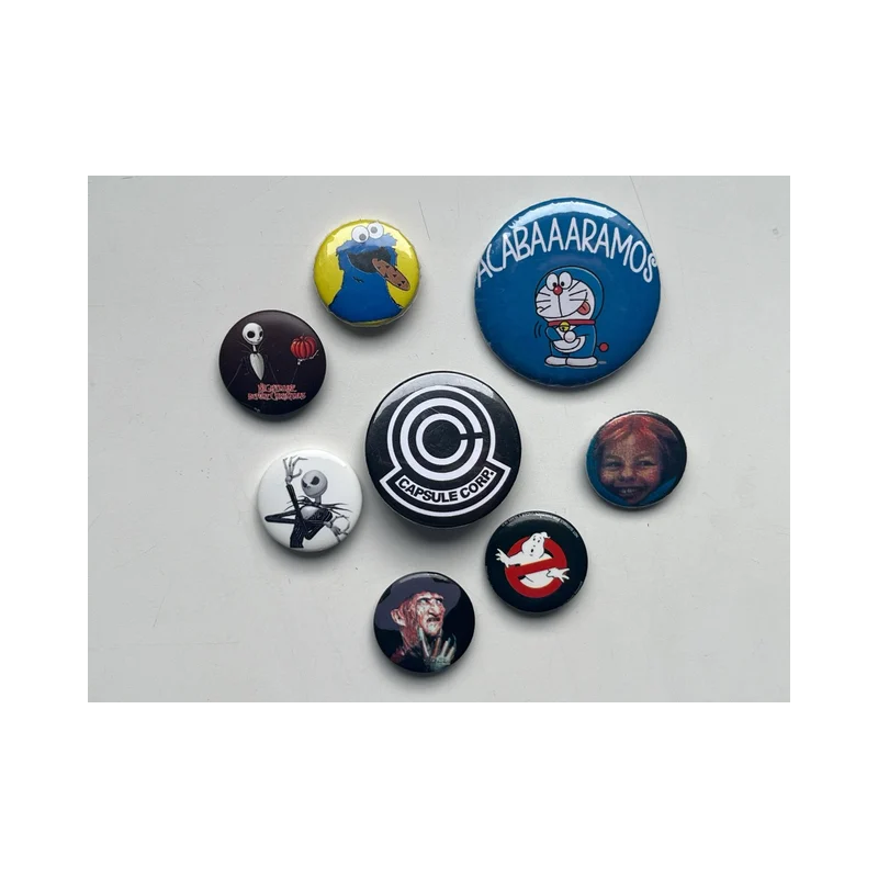 Pins and badges