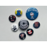 Pins and badges