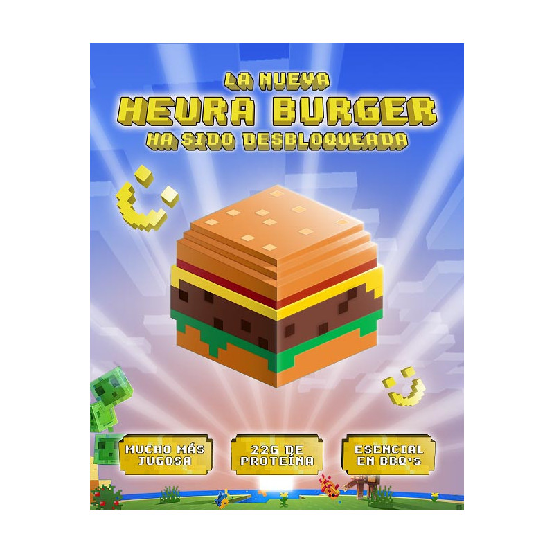 Minecraft burger